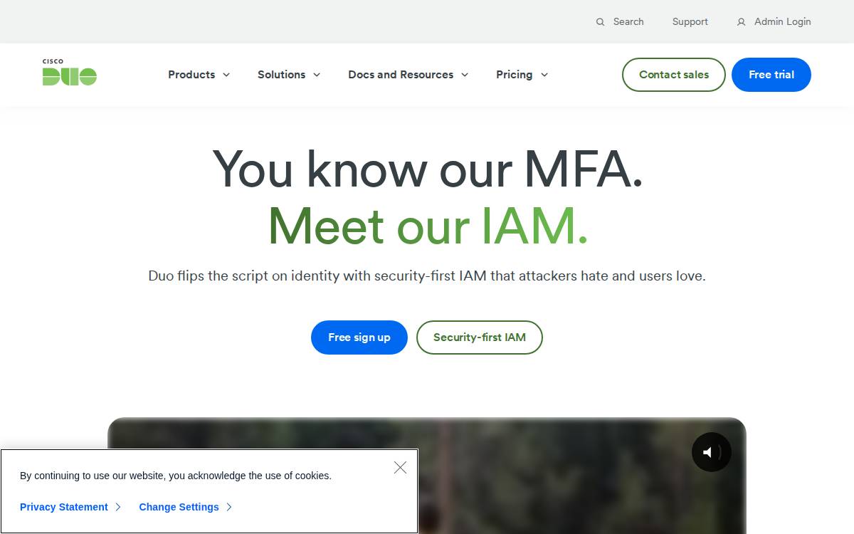 Duo Security (Link website preview