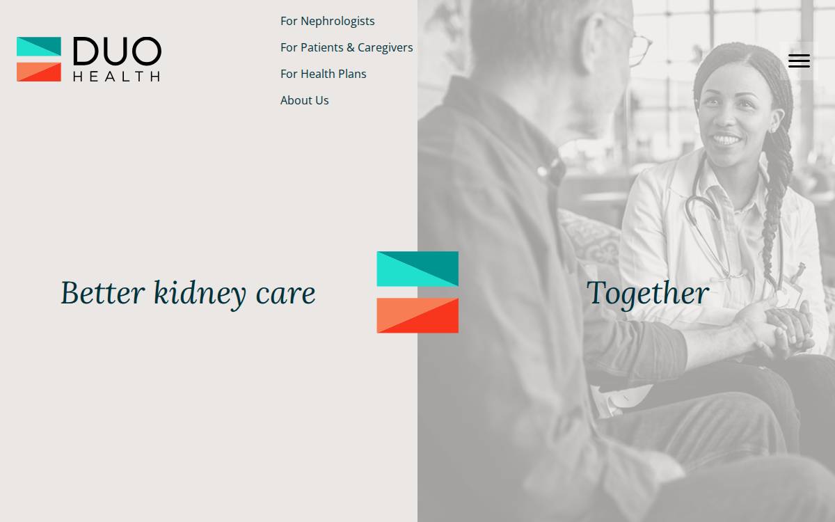 Duo Health website preview