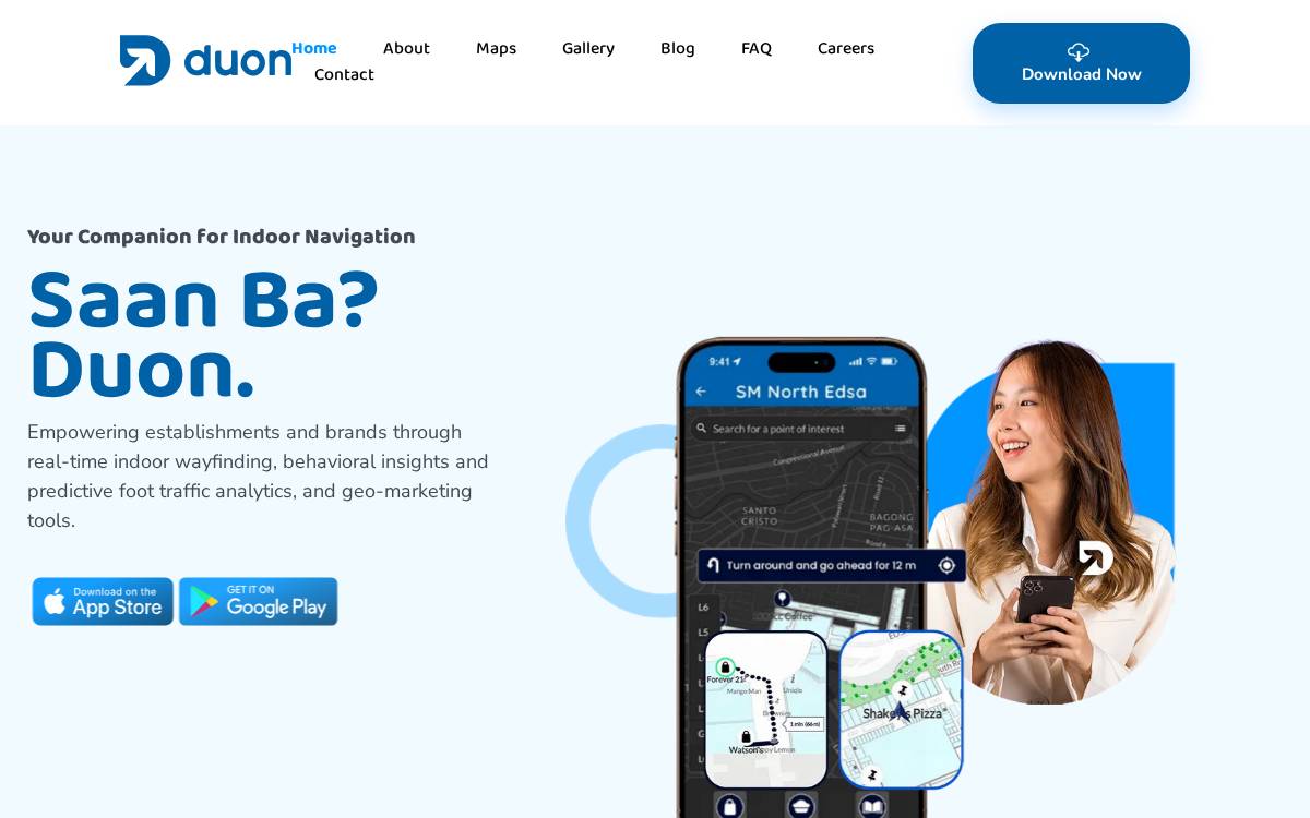 Duon website preview