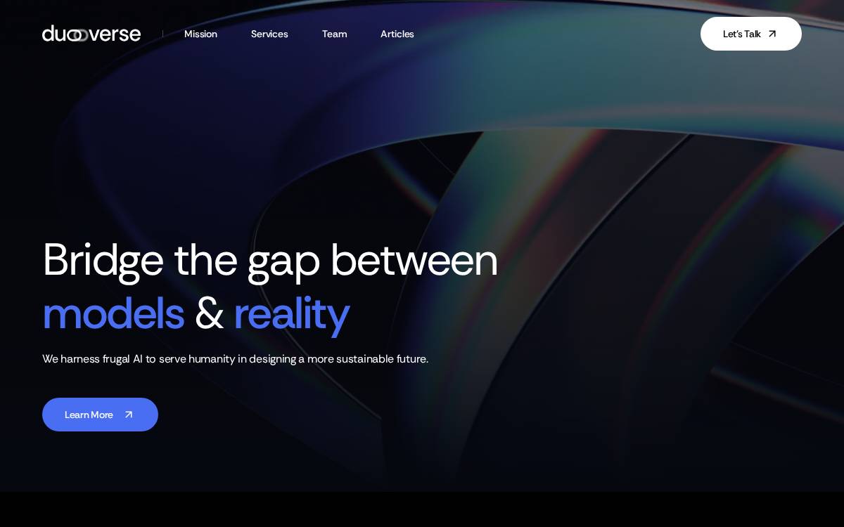 Duoverse website preview