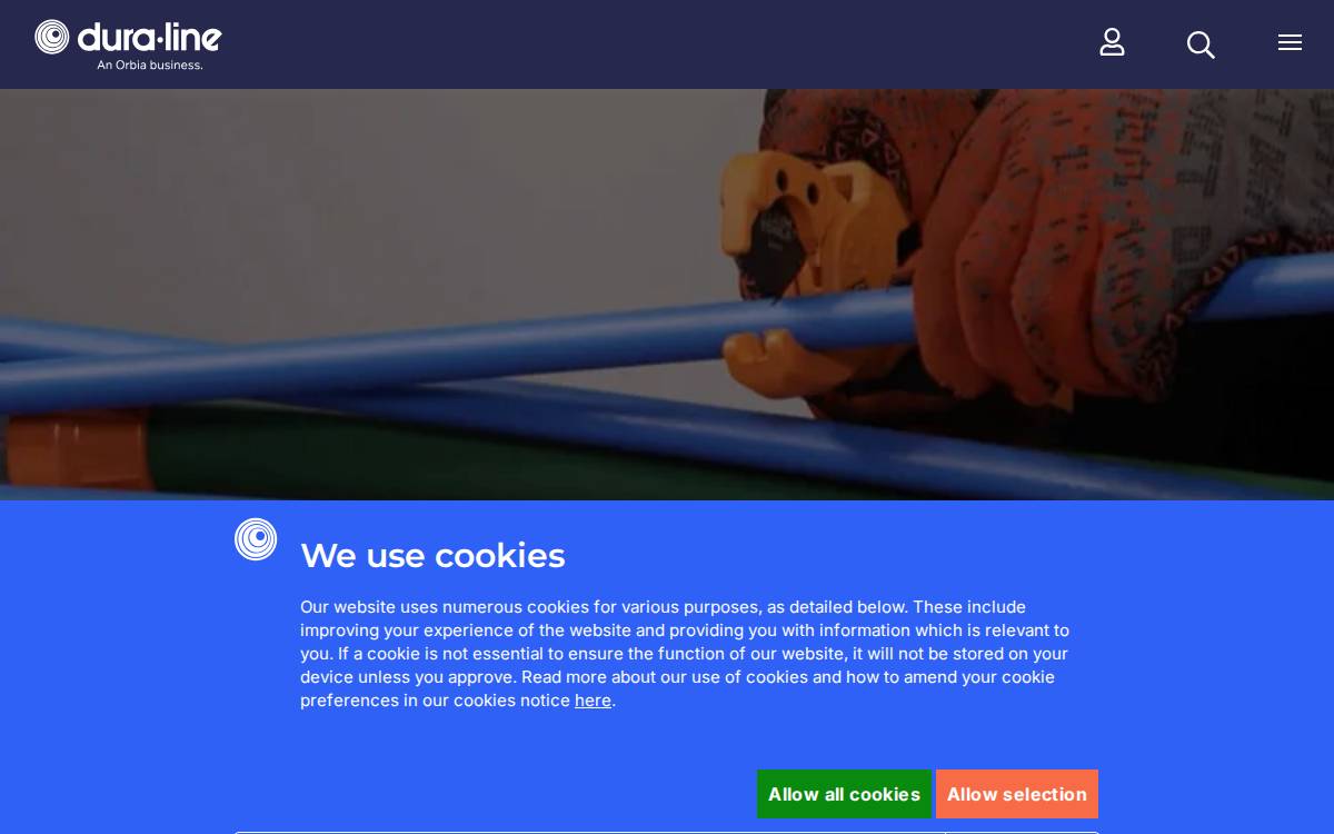 Dura-Line Holdings website preview