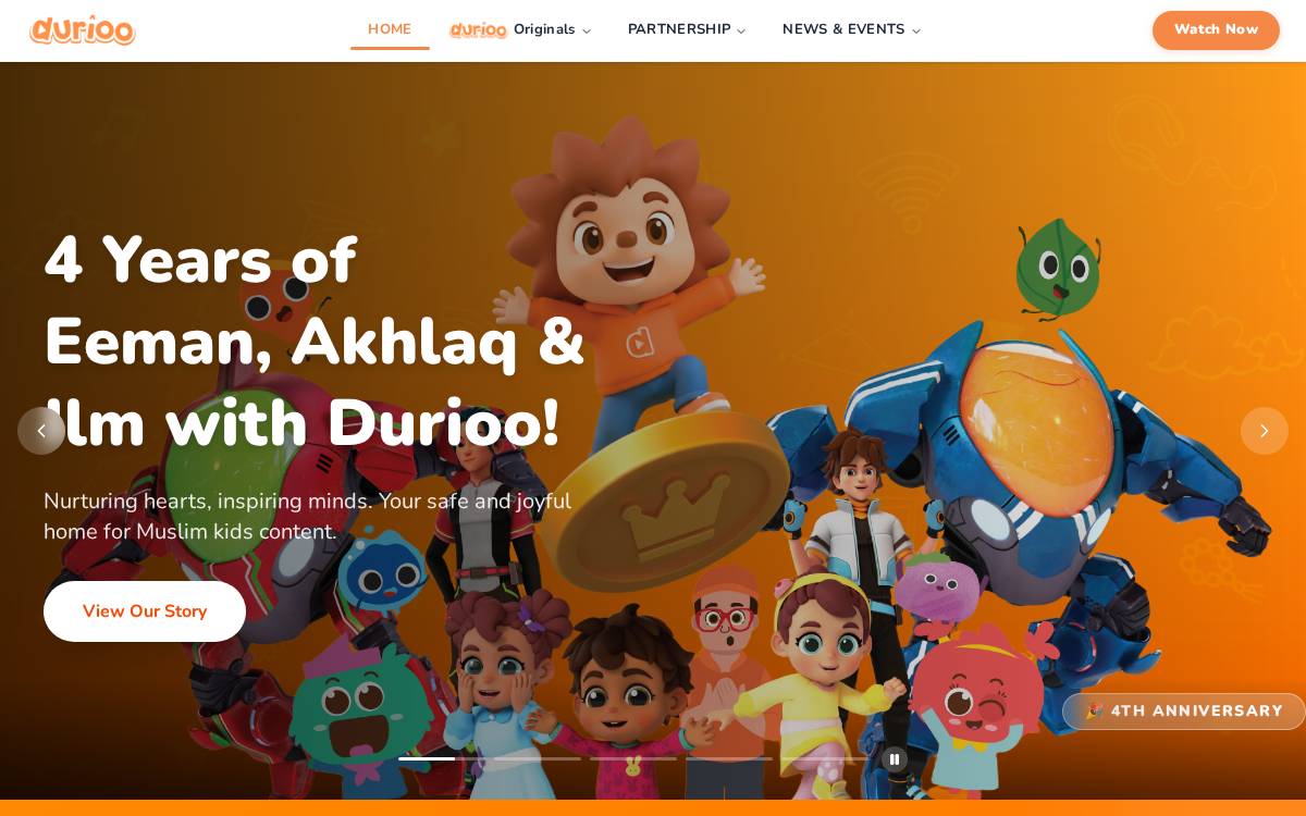 Durioo website preview