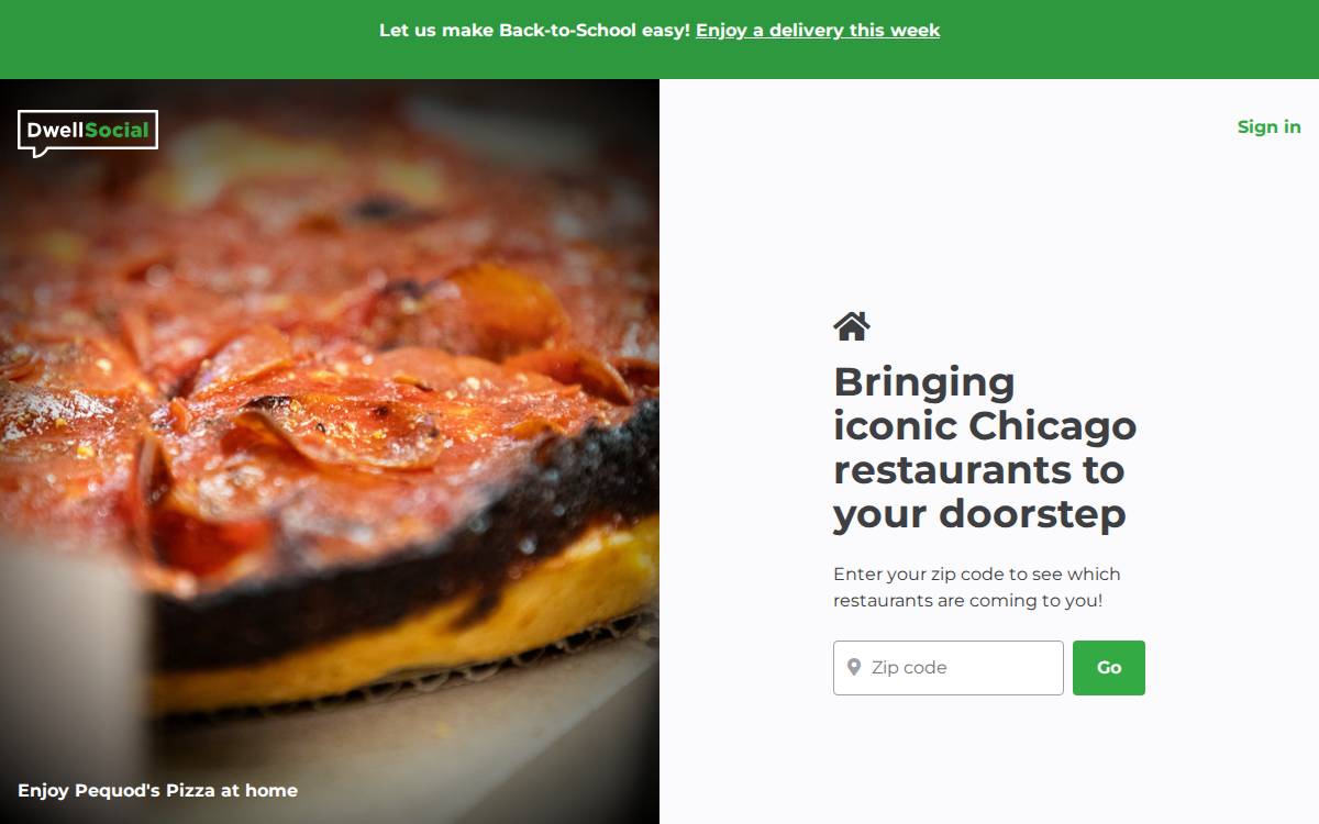 DwellSocial website preview