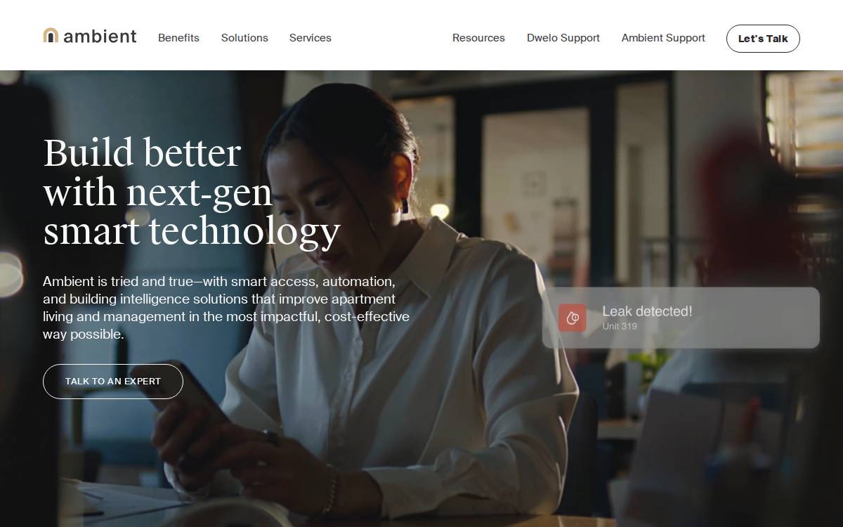 Dwelo website preview