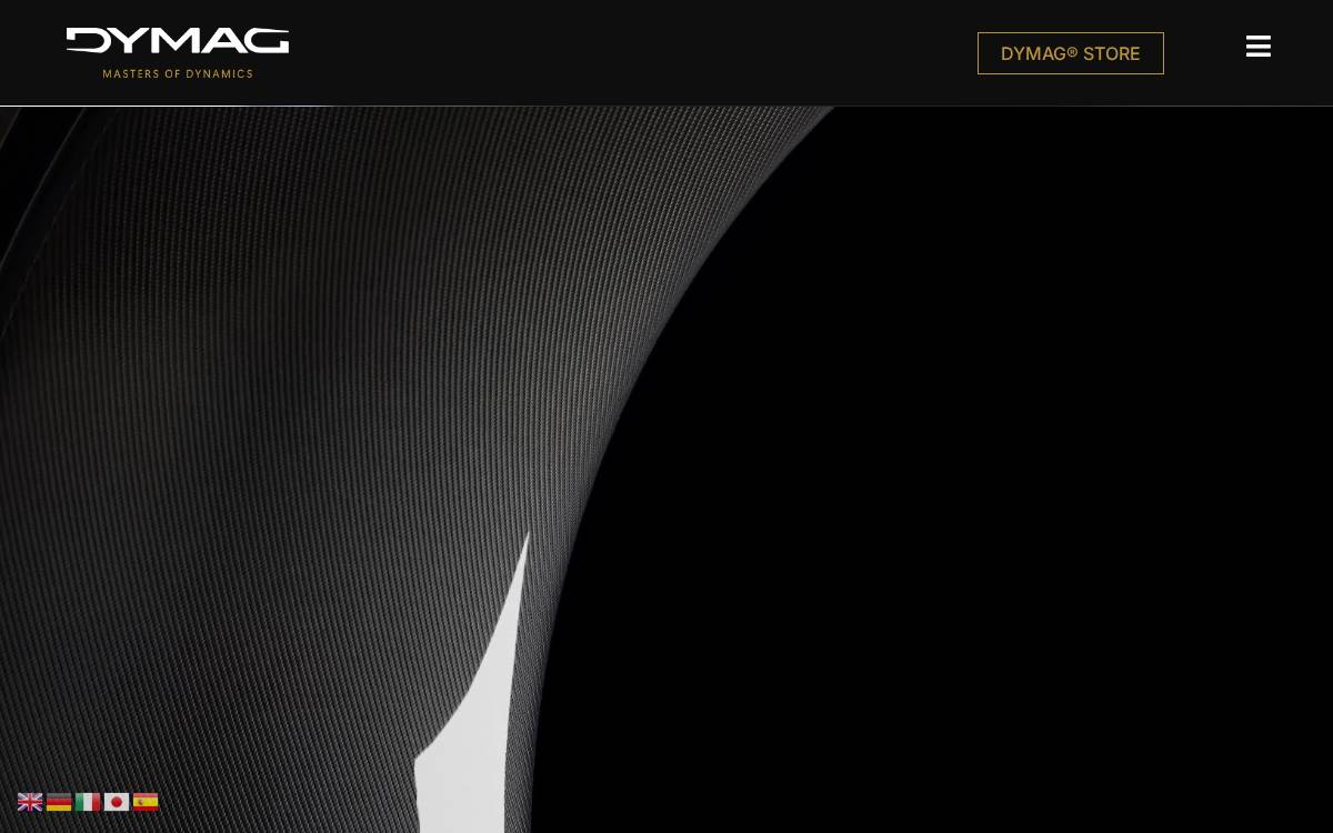 Dymag website preview