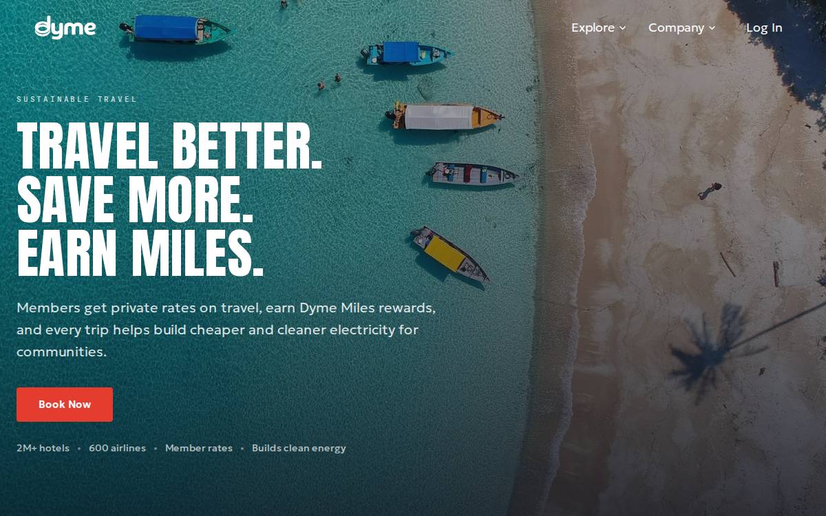 Dyme website preview