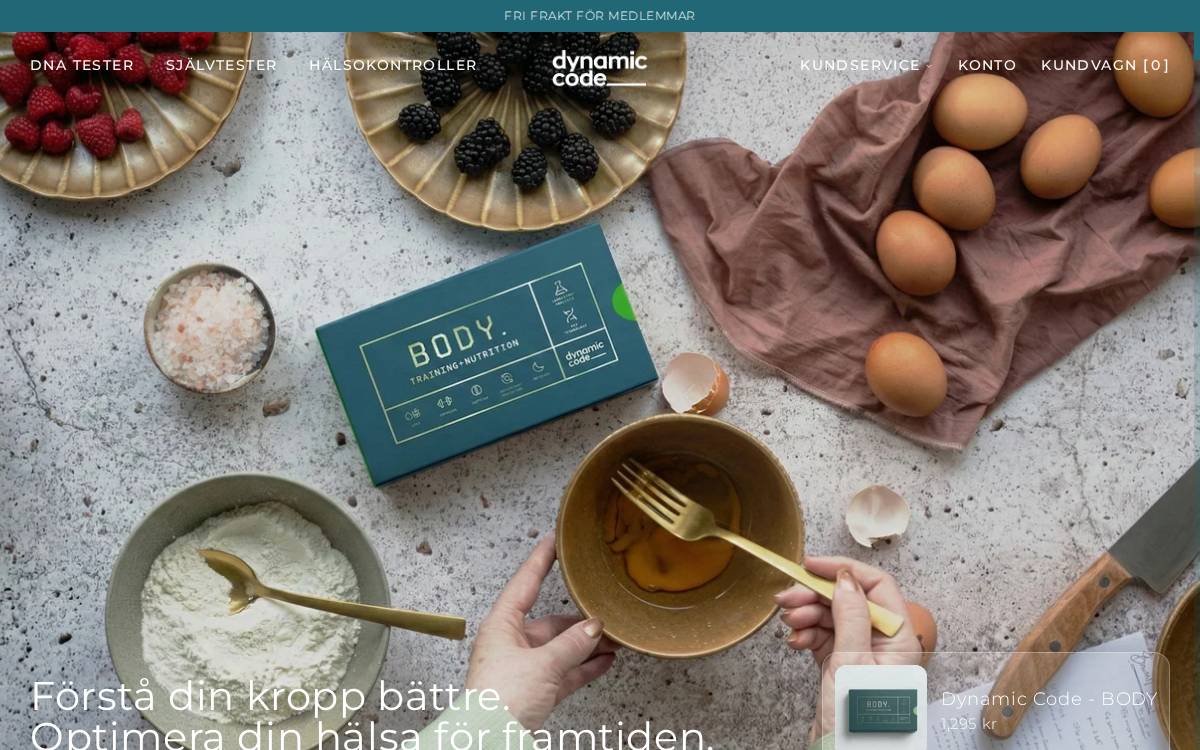 Dynamic Code website preview