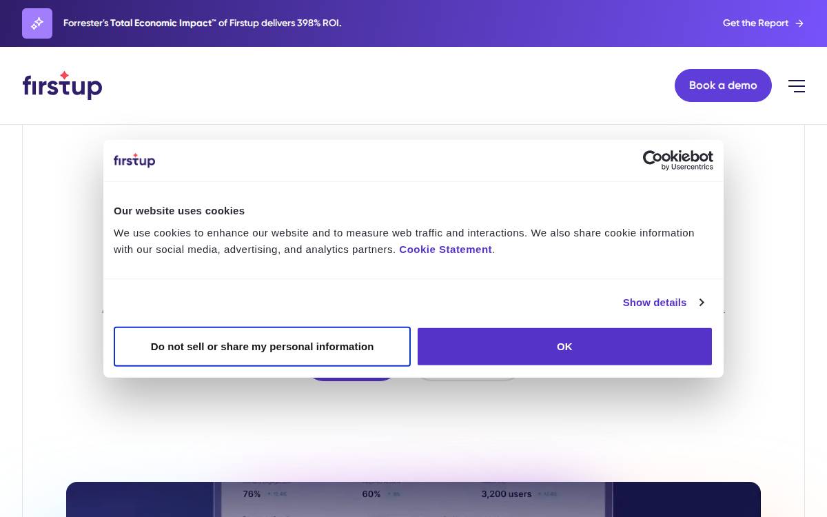 Dynamic Signal website preview