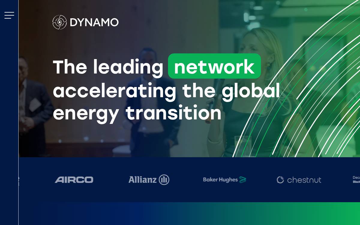 Dynamo Energy Hub website preview