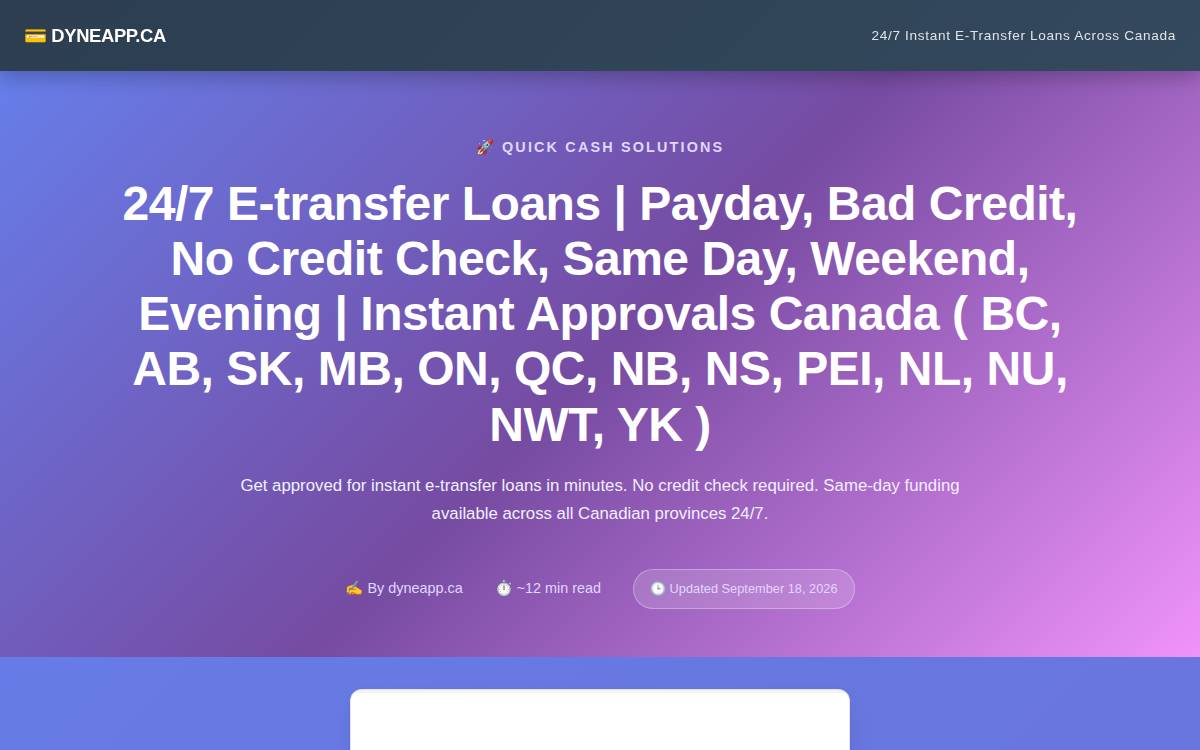 Dyne website preview