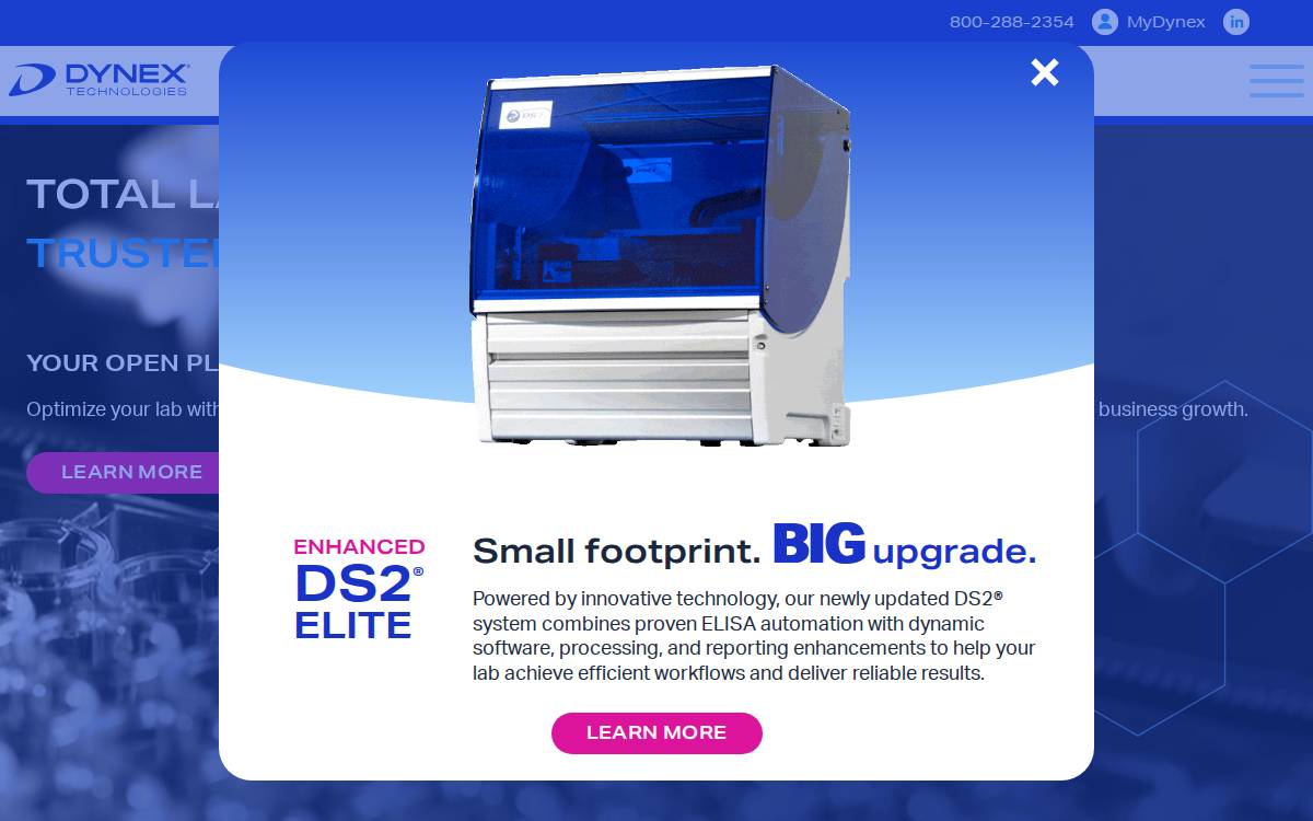 Dynextechnologies website preview
