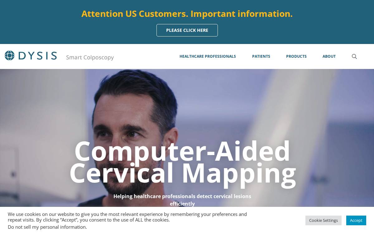Dysismedical website preview
