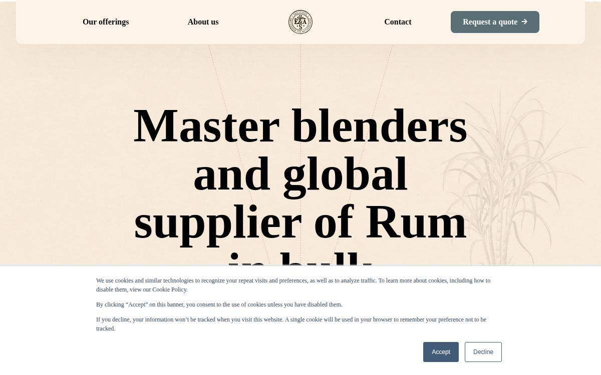 E&A Scheer website preview