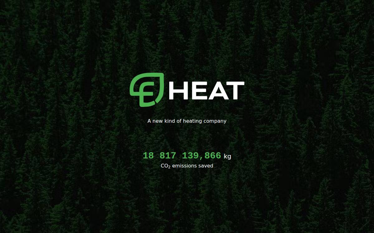 E-Heat Oy website preview