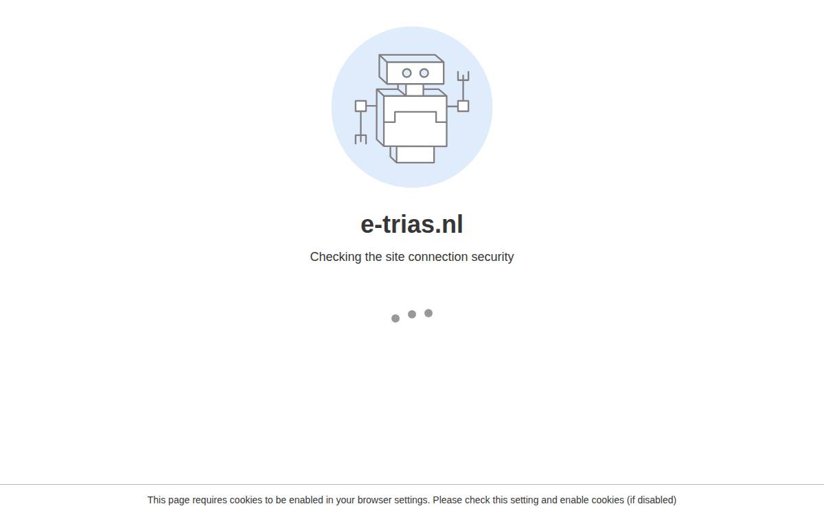E-Trias website preview