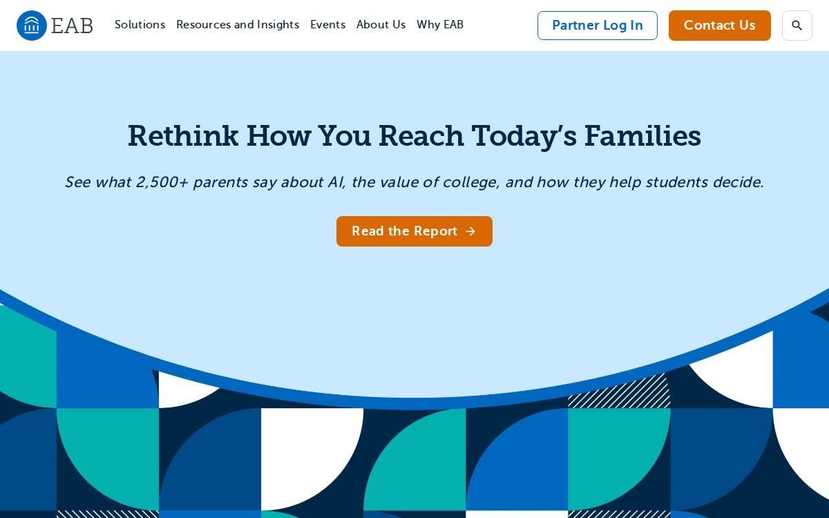 EAB website preview