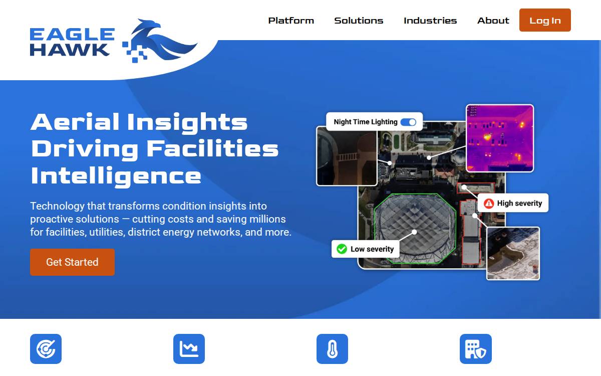 Eaglehawk website preview