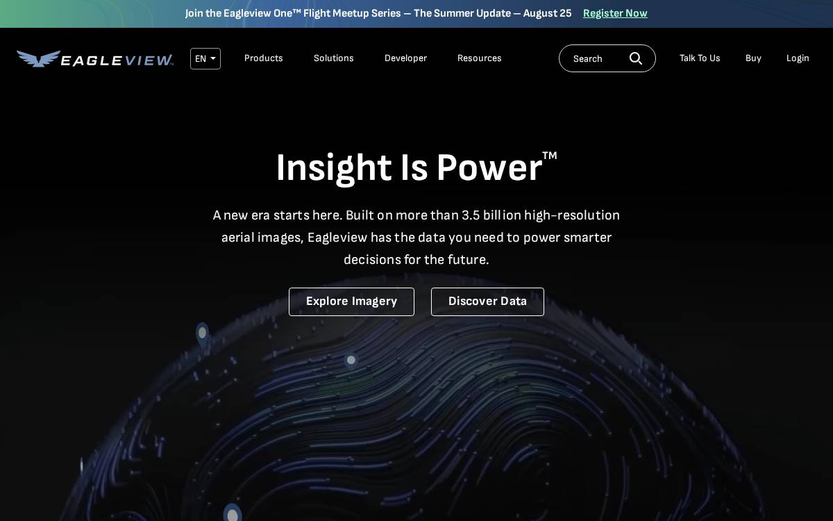 EagleView website preview