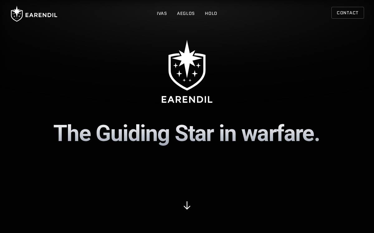 Earendil Robotics website preview
