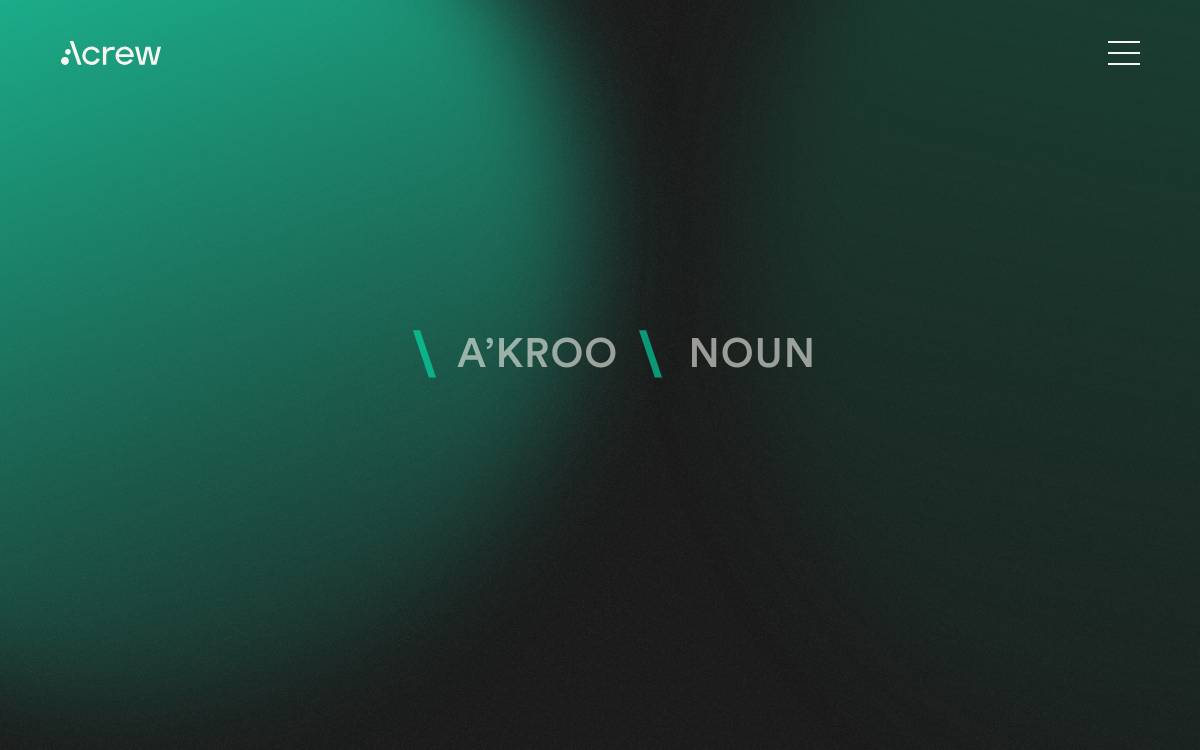 Early website preview