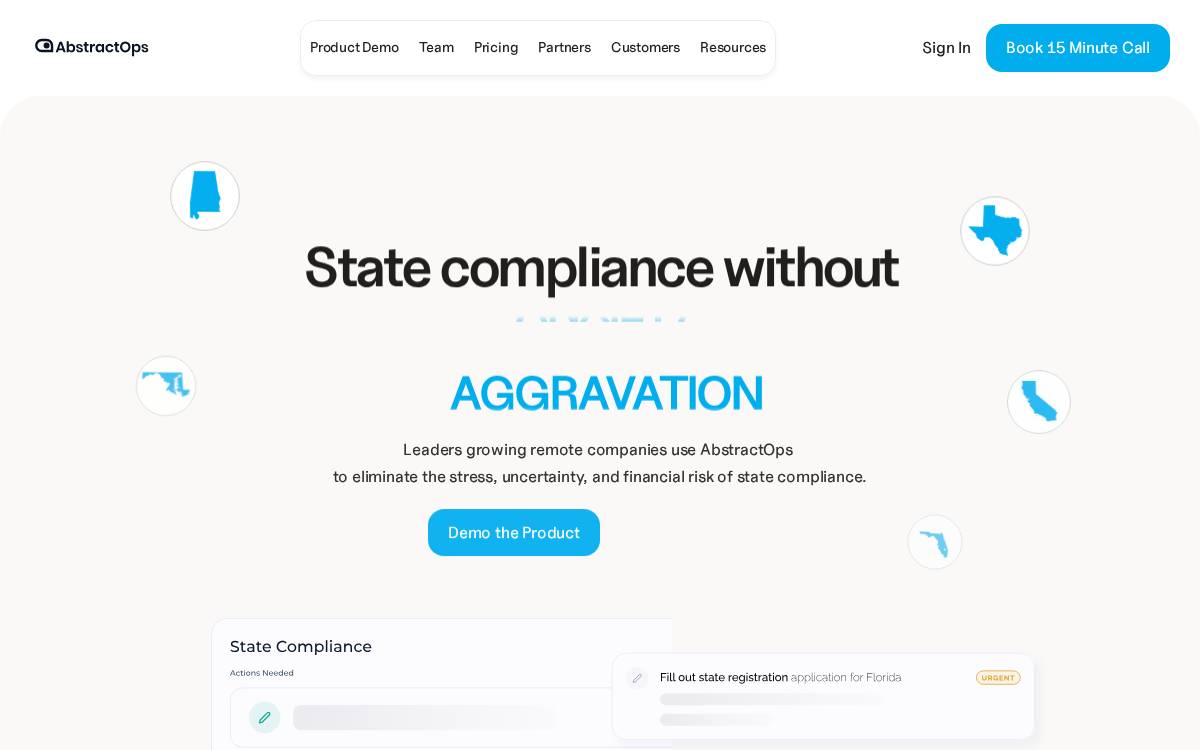 Early-Stage website preview