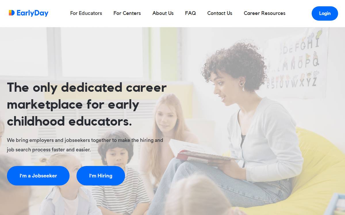 Earlyday website preview