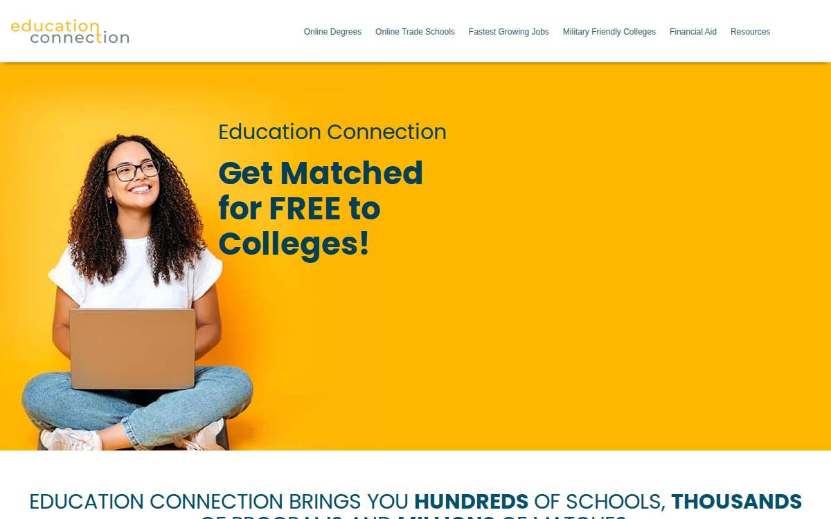 Earnmydegree website preview