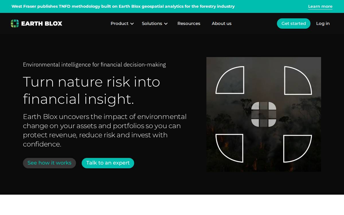 Earth Blox website preview