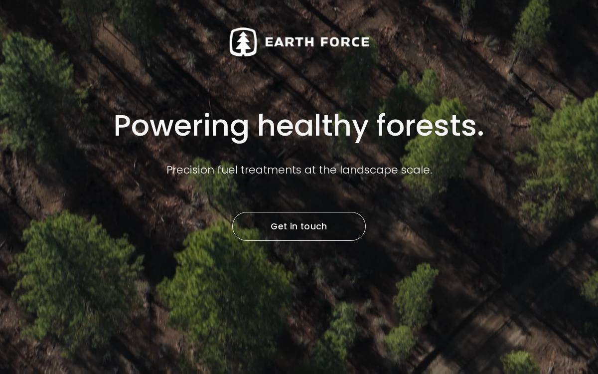 Earth Force Technologies website preview
