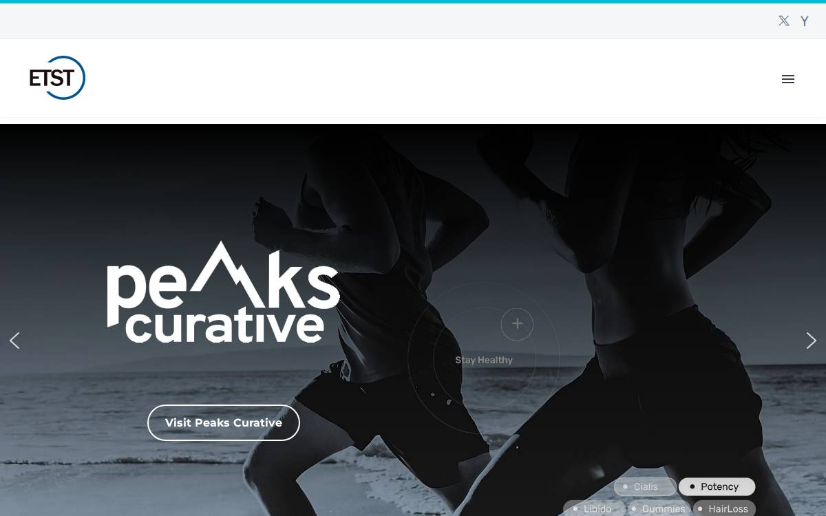 Earth Science Tech website preview