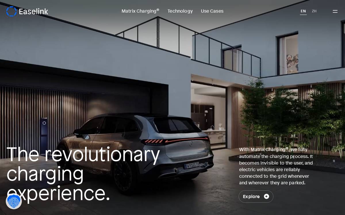 Easelink website preview