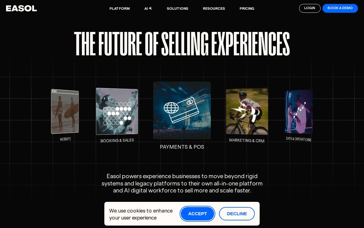 Easol website preview