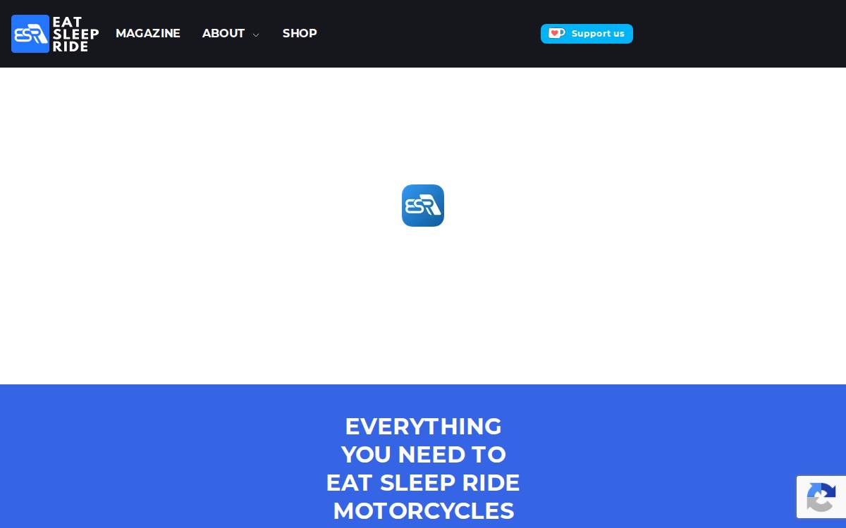 Eat Sleep RIDE website preview