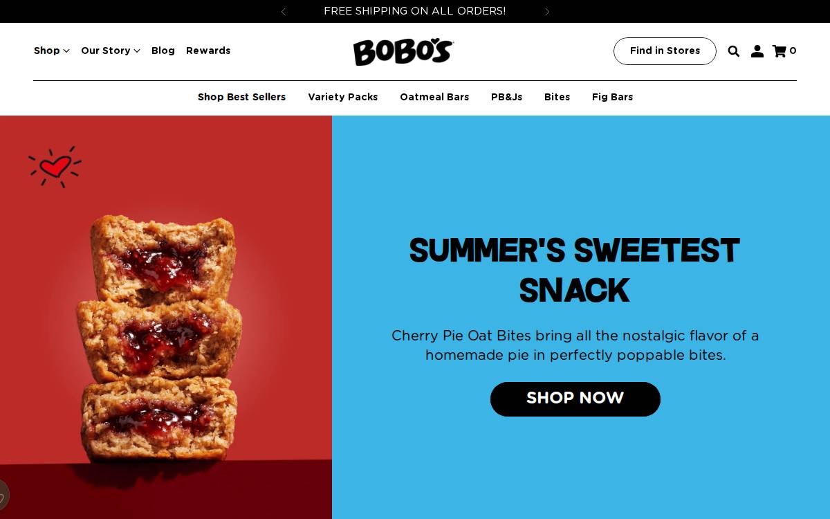 Eatbobos website preview