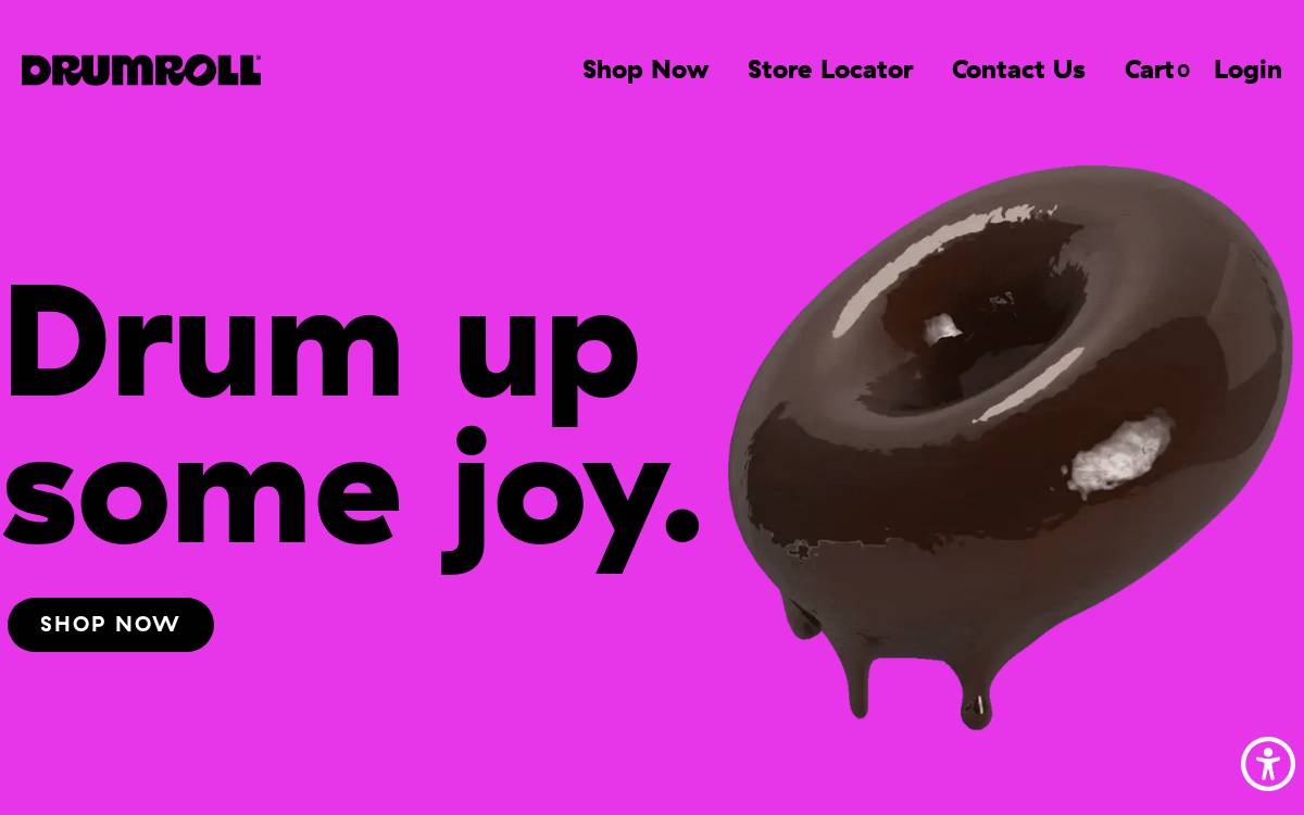 Eatdrumroll website preview
