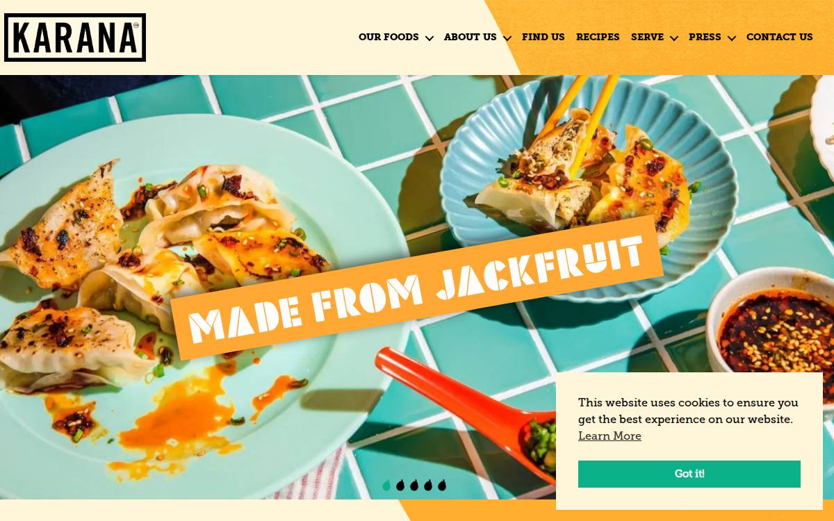 Eatkarana website preview