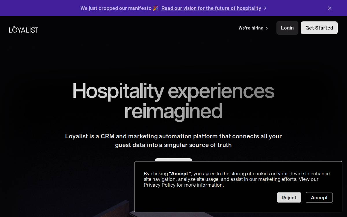 Eatloyalist website preview