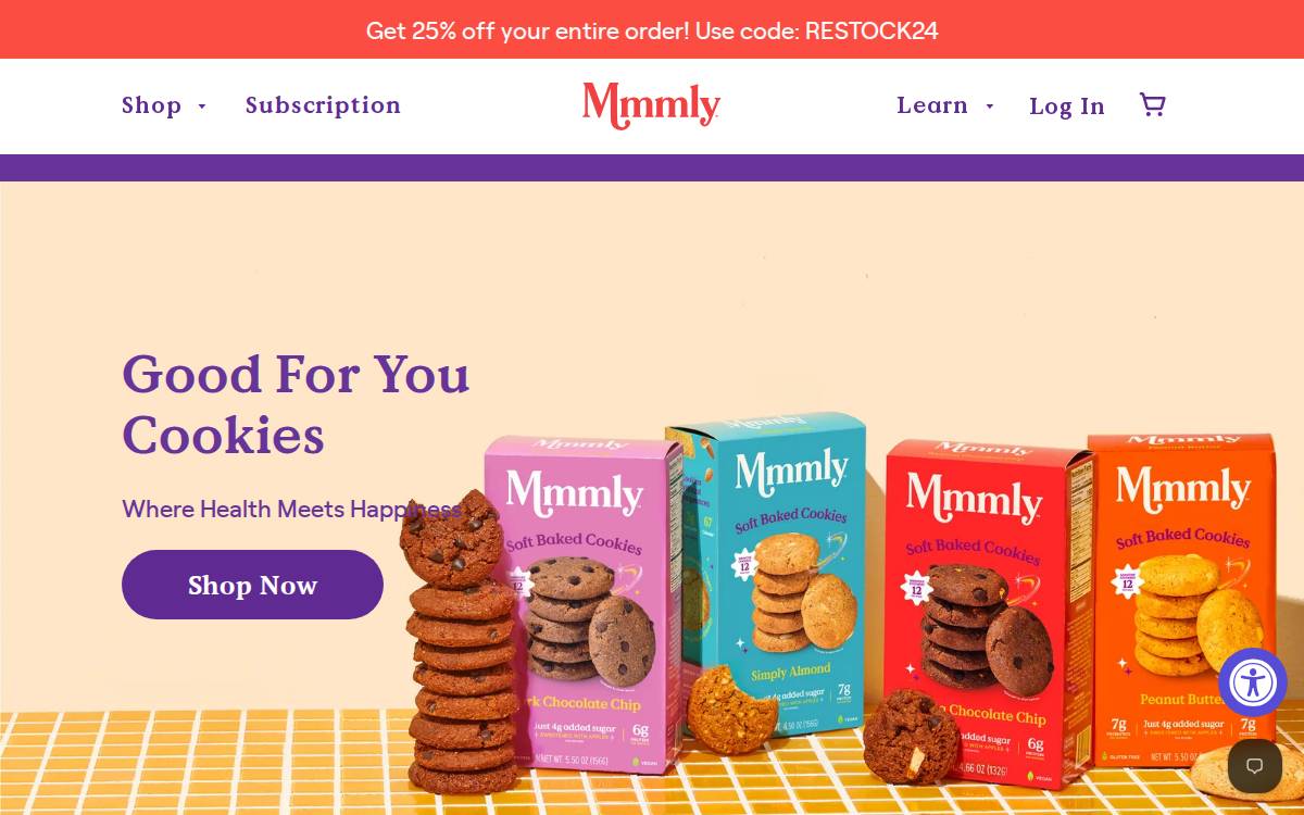 Eatmmmly website preview