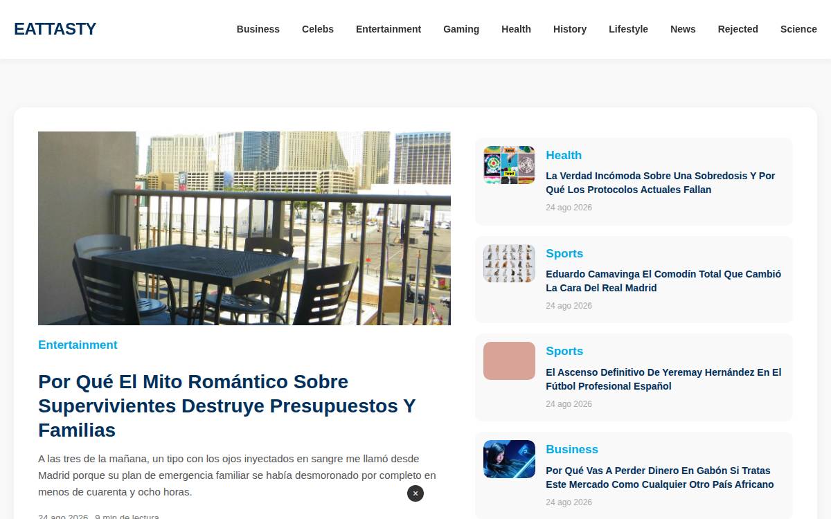 EatTasty website preview