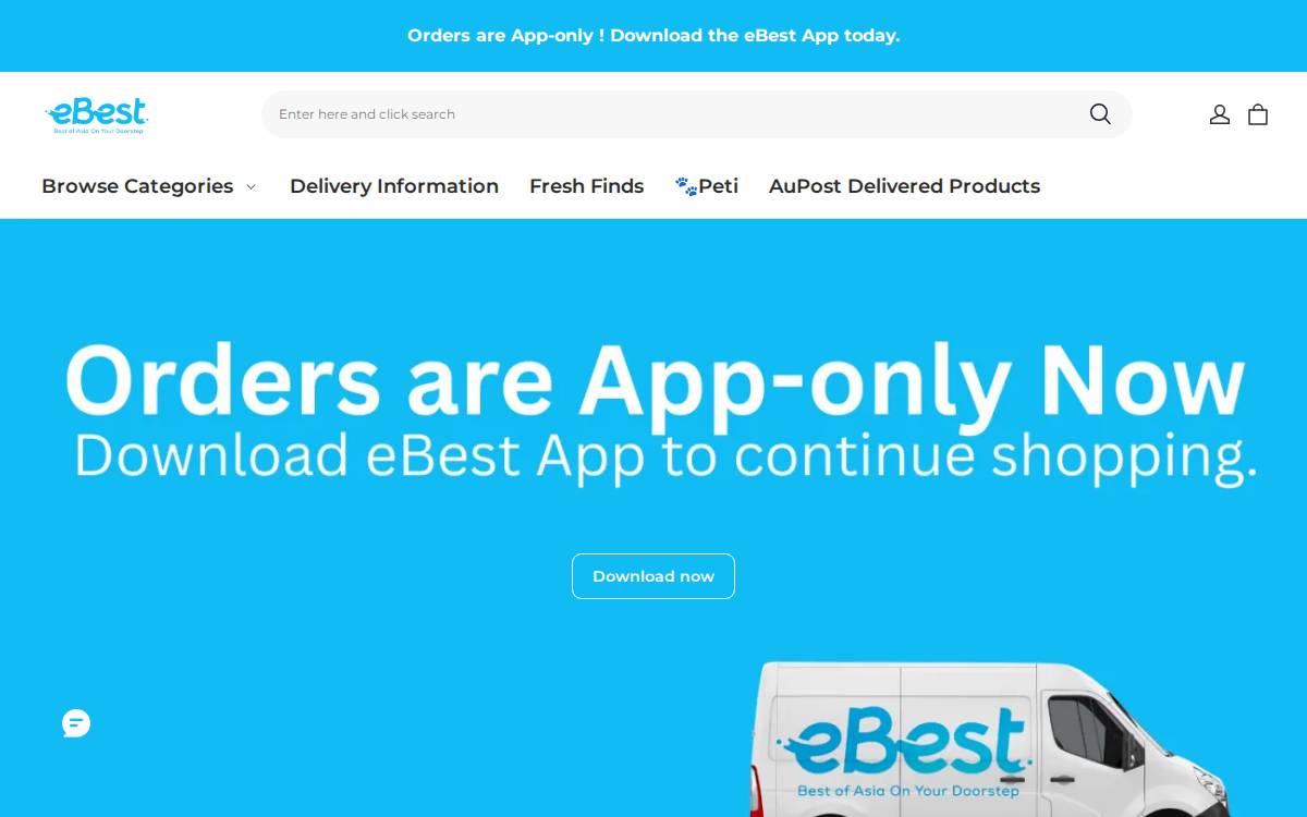 Ebest website preview