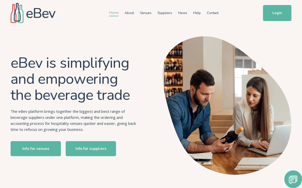 Ebev website preview