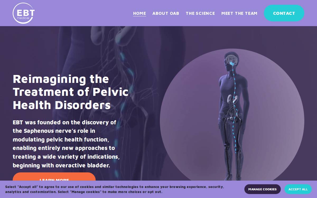 Ebt Medical website preview