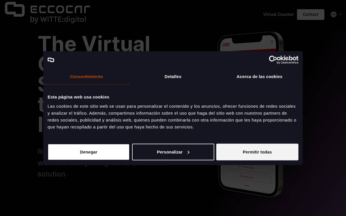 Eccocar website preview