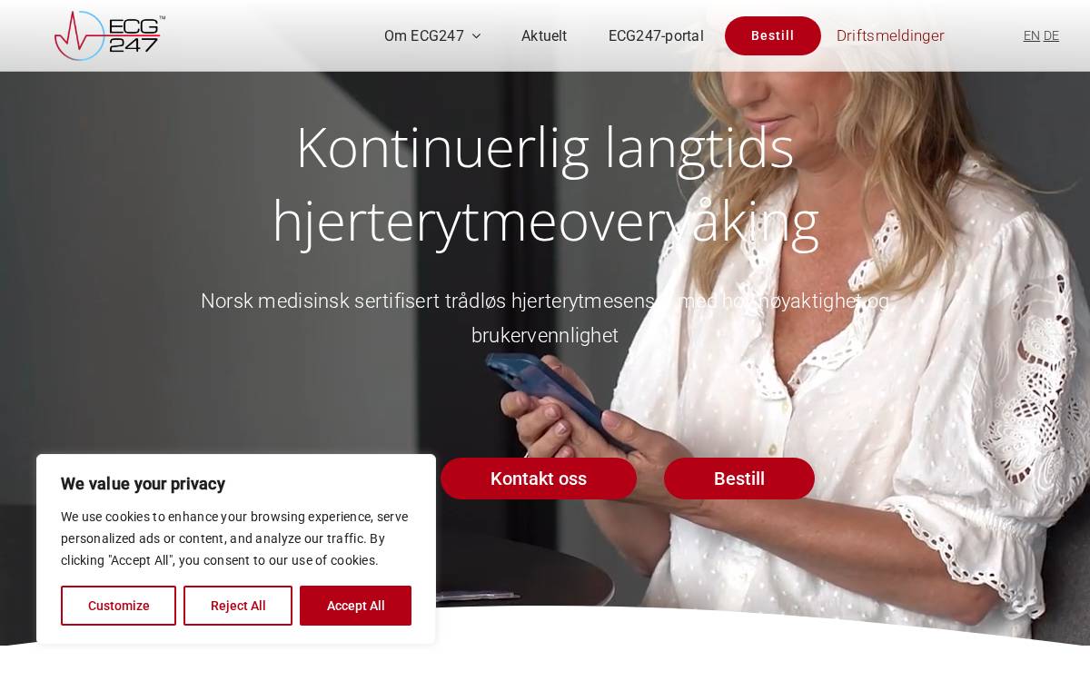 Ecg247 website preview