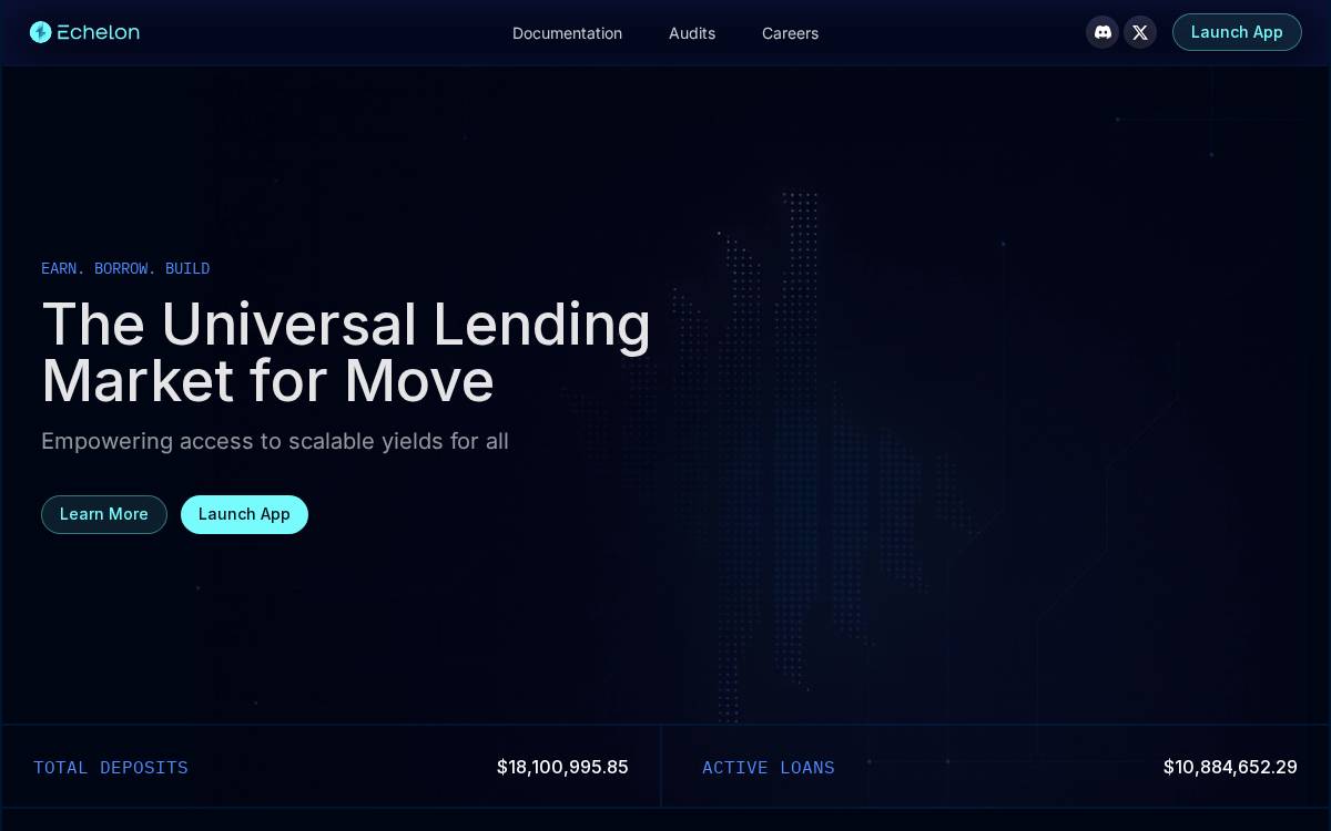Echelon website preview