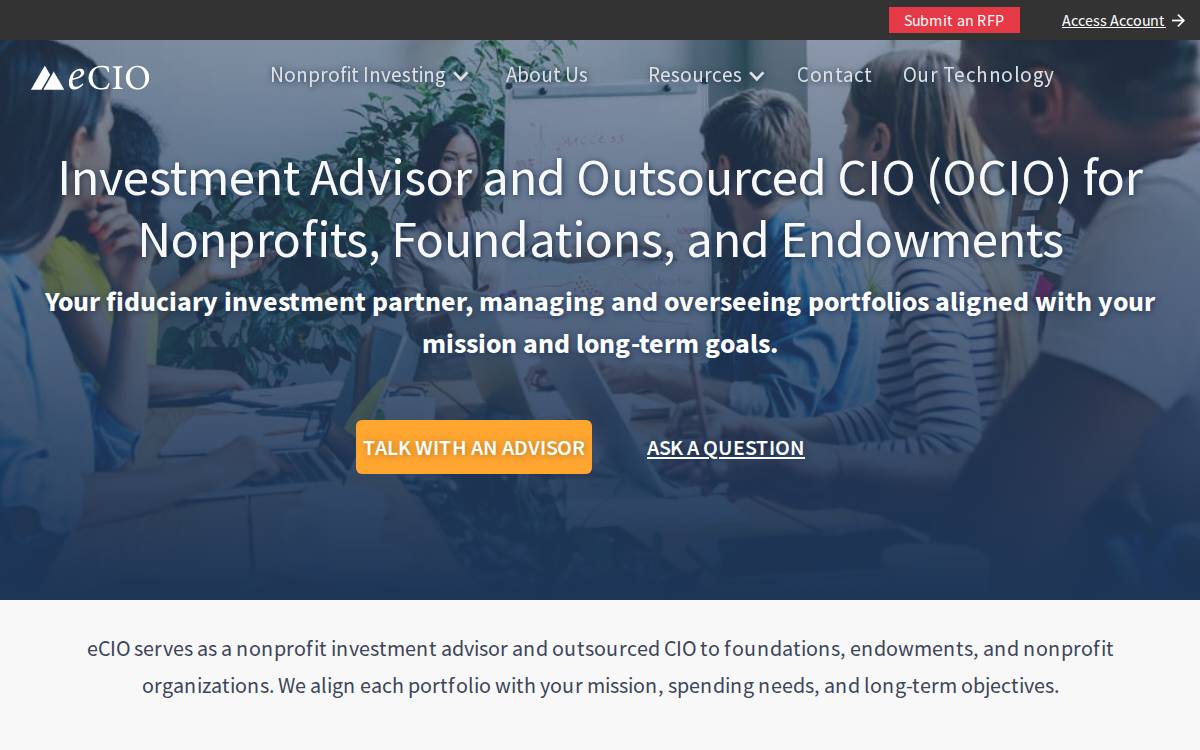 eCIO website preview