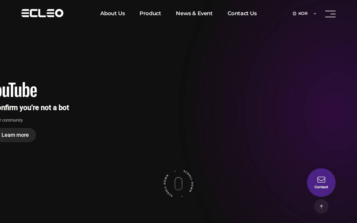 Ecleo website preview