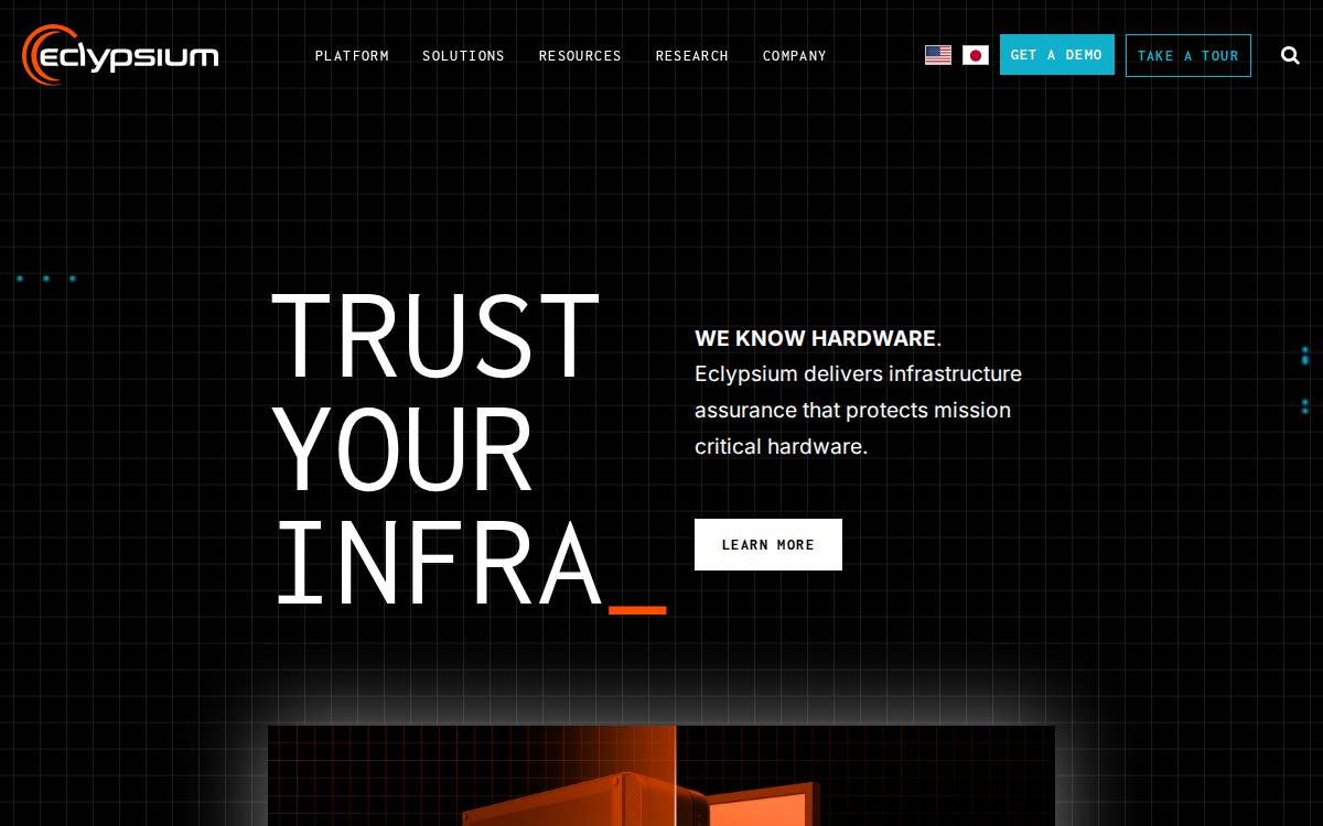 Eclypsium website preview