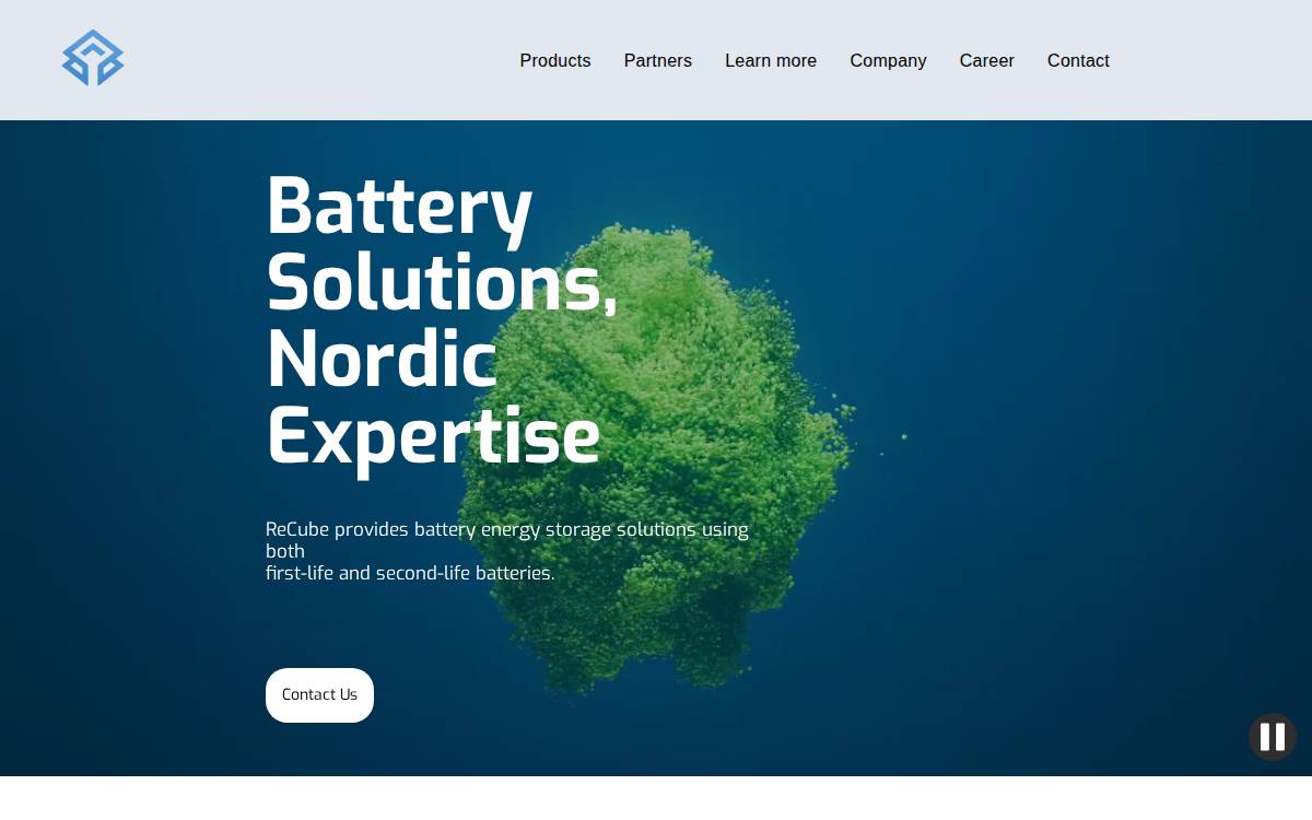 ECO STOR website preview