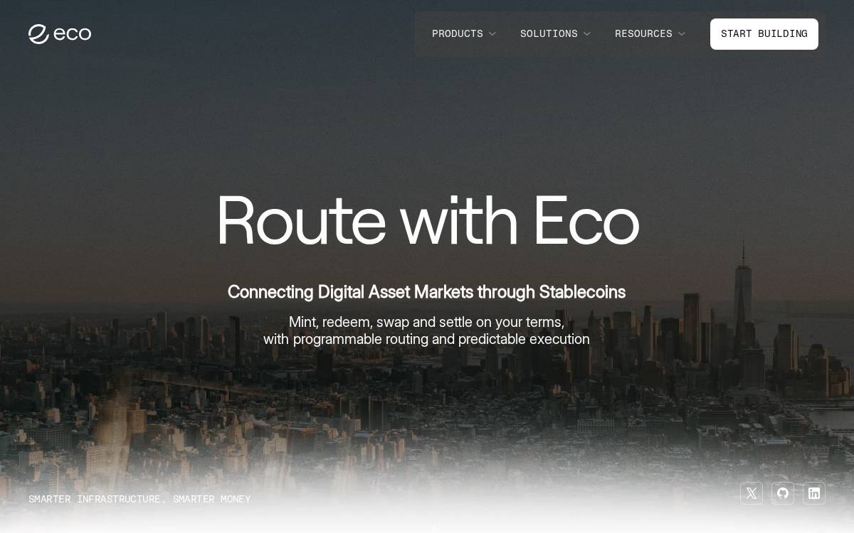 Eco website preview
